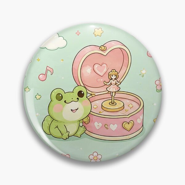 Item preview, Frog Love Music Box Pattern designed and sold by Soft Berry Studio.