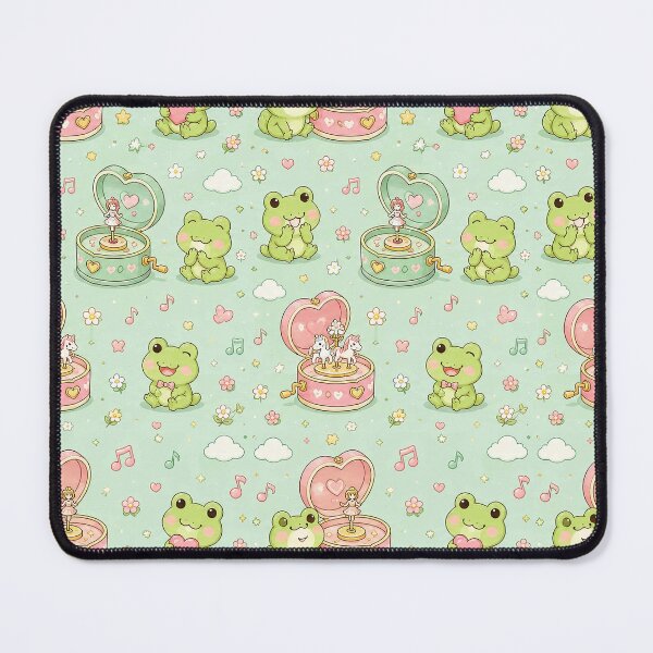 Item preview, Frog Love Music Box Pattern designed and sold by Soft Berry Studio.