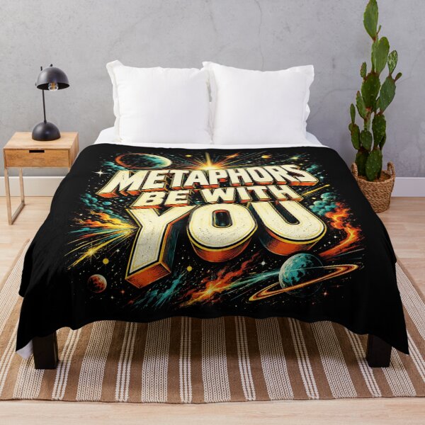 Item preview, Metaphors Be With You Grammar Teacher Pun designed and sold by Victor Shadehorn.