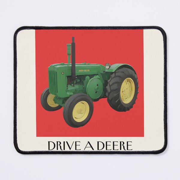 Item preview, John Deere Vintage Tractor Poster designed and sold by Dimensionality.