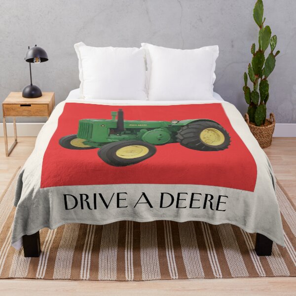 Item preview, John Deere Vintage Tractor Poster designed and sold by Dimensionality.