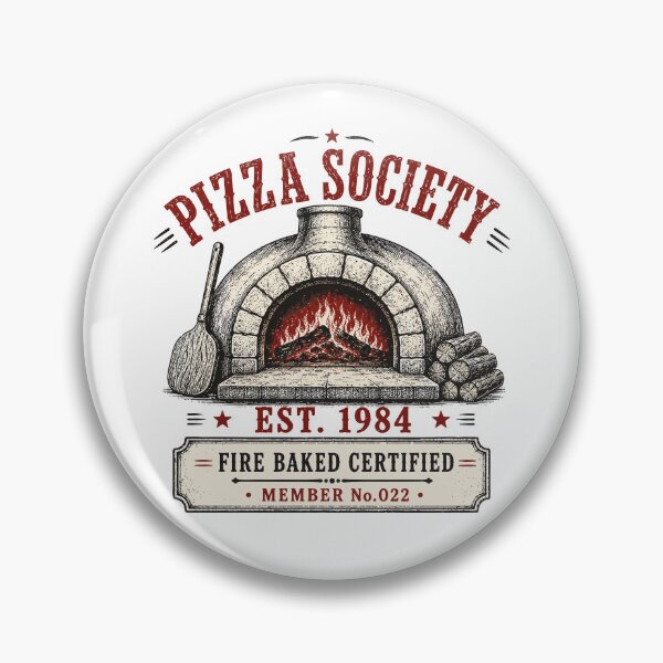 Item preview, Pizza Society | Wood Fired Pizza Oven | Pizza Chef Gift designed and sold by Mikoff04-arts.