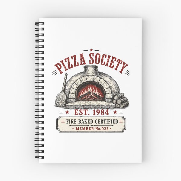 Item preview, Pizza Society | Wood Fired Pizza Oven | Pizza Chef Gift designed and sold by Mikoff04-arts.