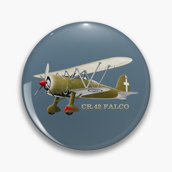 Artikelvorschau, Diagramm des italienischen Doppeldecker-Jagdflugzeugs CR.42 Falco aus dem Zweiten Weltkrieg entworfen und verkauft von MilitaryMart.