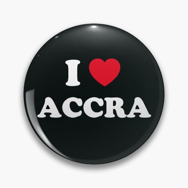 Item preview, I Love Accra | Ghana Travel Souvenir designed and sold by MammothArt.