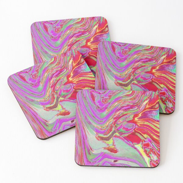 Item preview, Cool Abstract Magenta and Red Groovy Retro designed and sold by myrubiogarden.
