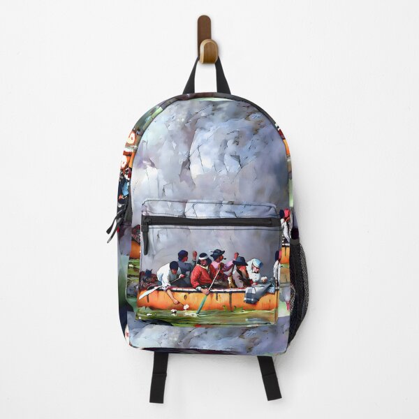 Item preview, Canoe Manned by Voyagers - Frances Anne Hopkins designed and sold by Jon-Baran.