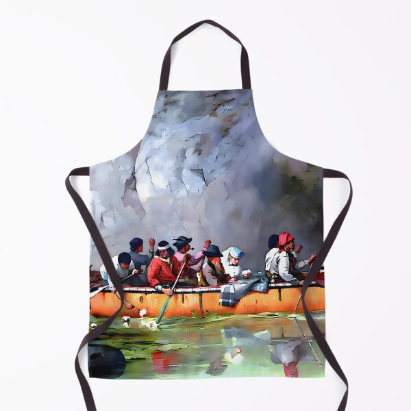 Item preview, Canoe Manned by Voyagers - Frances Anne Hopkins designed and sold by Jon-Baran.