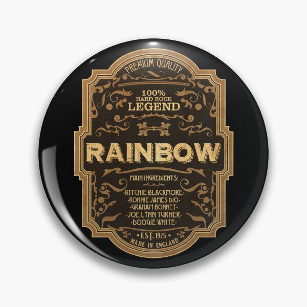 Item preview, Rainbow (Rock Finest Bands) designed and sold by helenacooper.