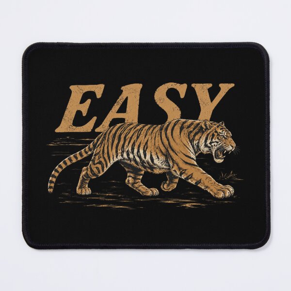 Item preview, Easy Tiger, Vintage Distressed Tiger, Retro Tiger, Grunge Indie Boho designed and sold by Cchotlan.