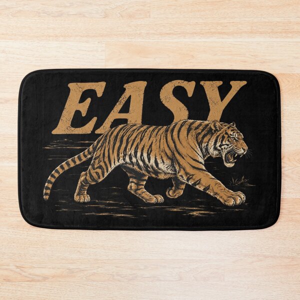 Item preview, Easy Tiger, Vintage Distressed Tiger, Retro Tiger, Grunge Indie Boho designed and sold by Cchotlan.
