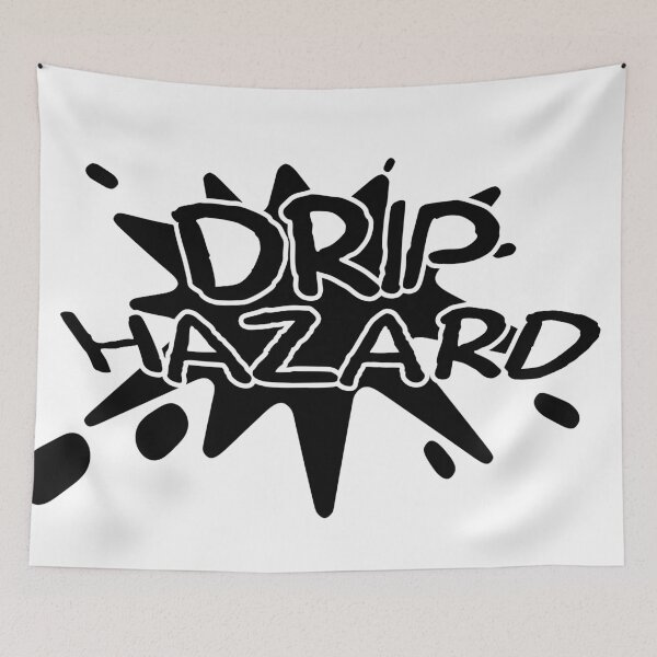 Item preview, Drip Hazard (Black) designed and sold by ItBearlyFits.