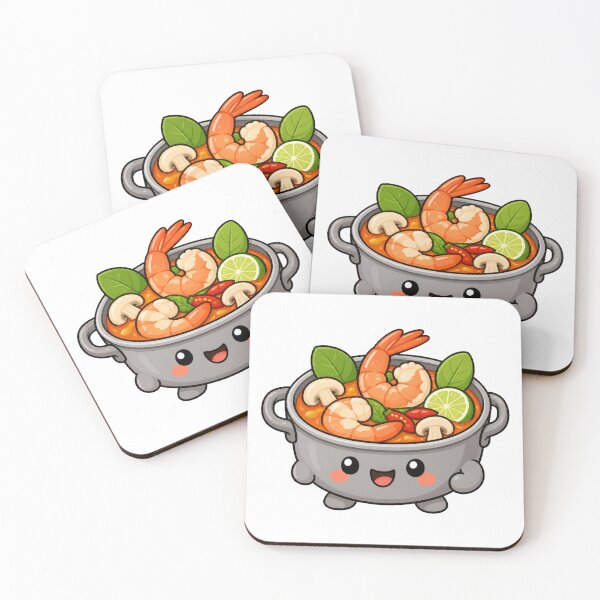 Item preview, Happy Tom Yum Soup Pot designed and sold by Doodle Planet.