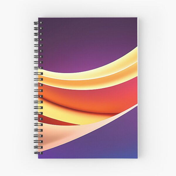 Item preview, Neon Fluid Gradient Abstract Art - Modern Minimalist Wave Design designed and sold by CuteSlothWorld.