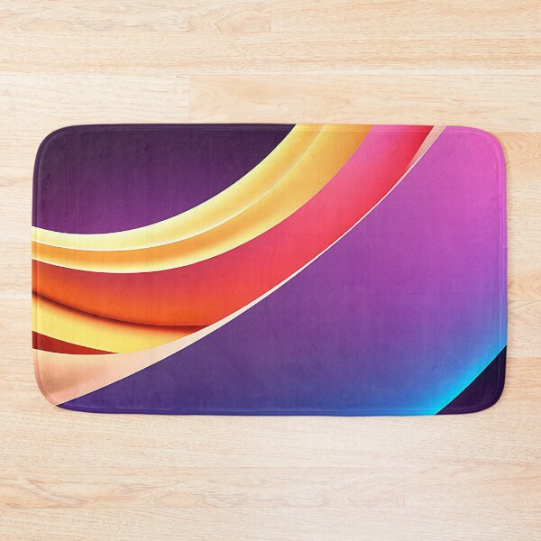 Item preview, Neon Fluid Gradient Abstract Art - Modern Minimalist Wave Design designed and sold by CuteSlothWorld.