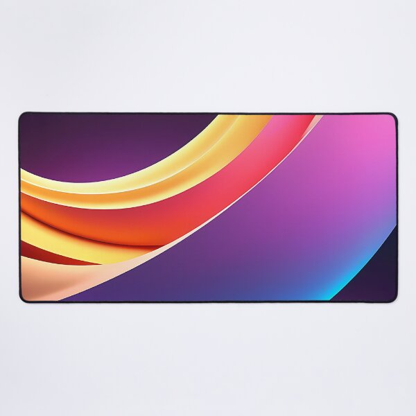 Item preview, Neon Fluid Gradient Abstract Art - Modern Minimalist Wave Design designed and sold by CuteSlothWorld.
