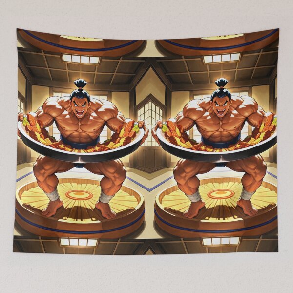 Item preview, Manga - Stylized Sumo Champion, Festival of Gastronomy and Might designed and sold by Zone--Gaming.