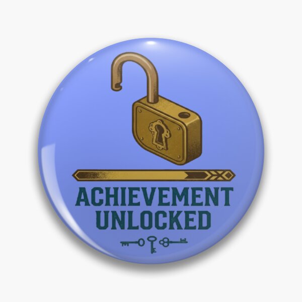 Item preview, Achievement Unlocked Vintage Padlock Gamer Quote designed and sold by My-Hoodies.