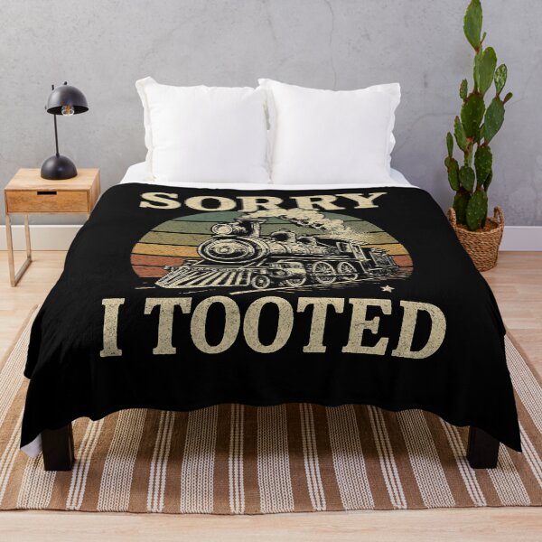 Item preview, Sorry I Tooted Locomotive Train Railroad Funny Train Lover designed and sold by tmerchtrends.