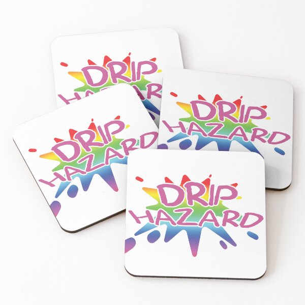 Item preview, Drip Hazard (Rainbow 1) designed and sold by ItBearlyFits.