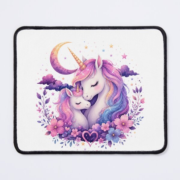 Item preview, Magical Unicorn Mom & Baby designed and sold by MySthore.