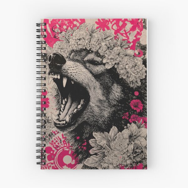 Item preview, Wolf Flower Pop Art 2 designed and sold by W Designs.