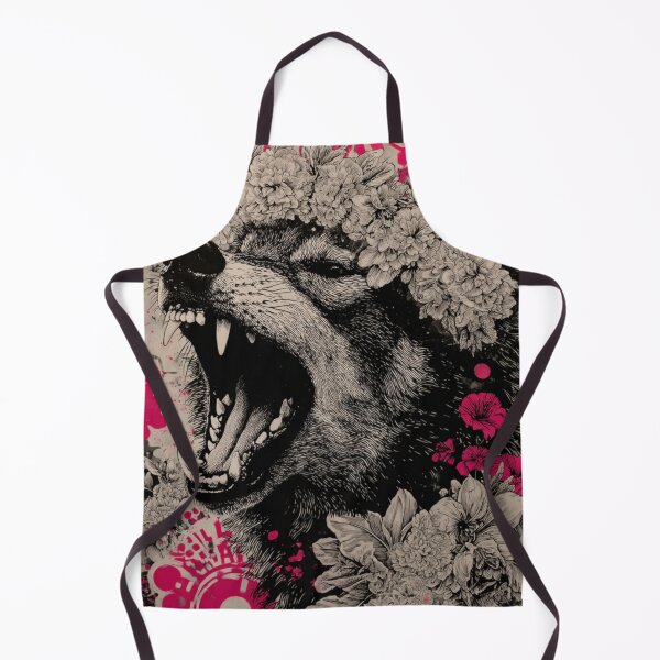 Item preview, Wolf Flower Pop Art 2 designed and sold by W Designs.