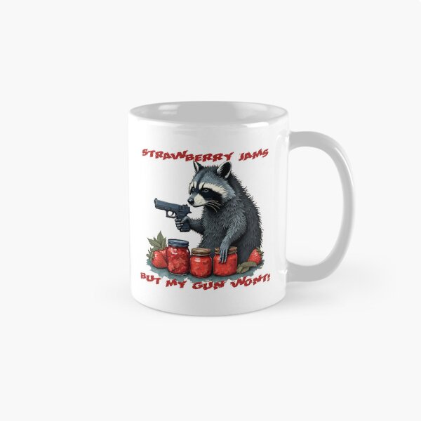 Item preview, Trash panda protecting his food! designed and sold by Bruce Custom Creations.