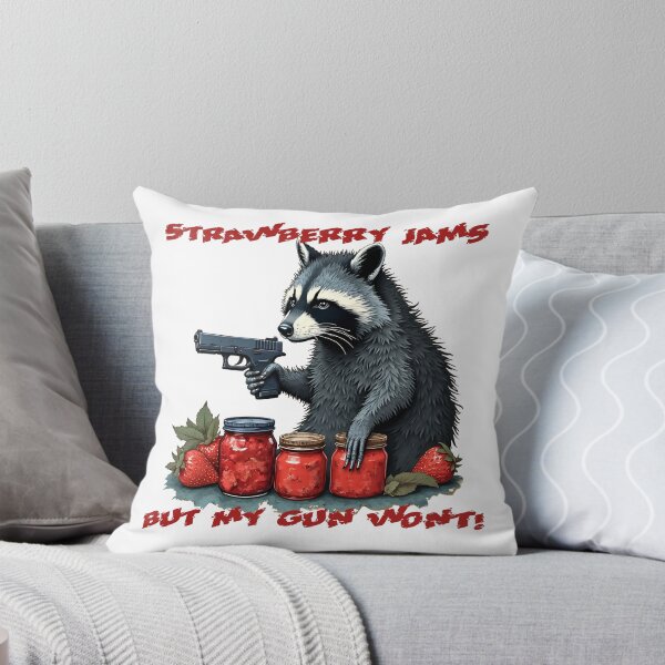 Item preview, Trash panda protecting his food! designed and sold by Bruce Custom Creations.
