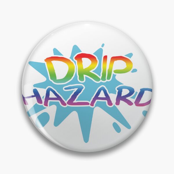 Item preview, Drip Hazard (Rainbow 2) designed and sold by ItBearlyFits.