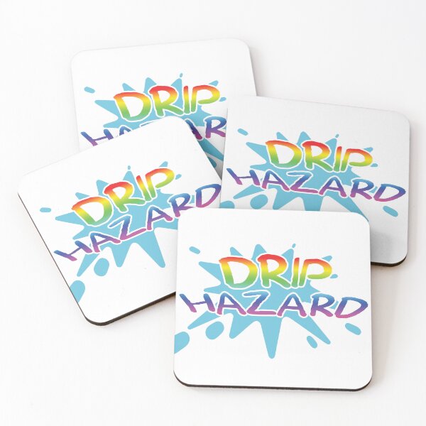 Item preview, Drip Hazard (Rainbow 2) designed and sold by ItBearlyFits.