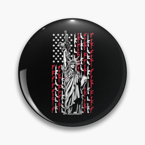 Item preview, Never Disarm America Gun T-Shirt Right To Bear Arms Usa Liberty Tee designed and sold by lojancugomap.