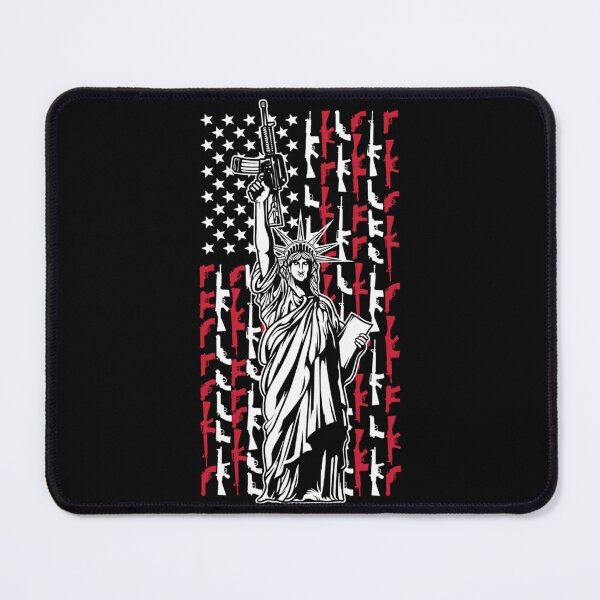 Item preview, Never Disarm America Gun T-Shirt Right To Bear Arms Usa Liberty Tee designed and sold by lojancugomap.