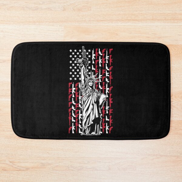 Item preview, Never Disarm America Gun T-Shirt Right To Bear Arms Usa Liberty Tee designed and sold by lojancugomap.