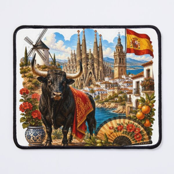 Item preview, Spanish Bull Travel Postcard designed and sold by Snurly.
