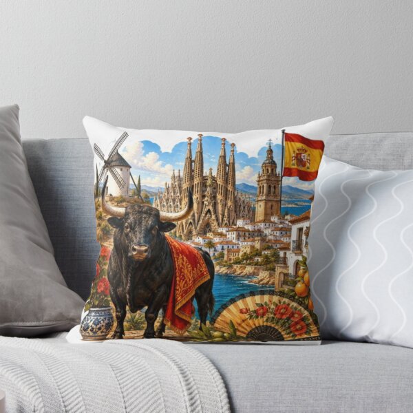 Item preview, Spanish Bull Travel Postcard designed and sold by Snurly.
