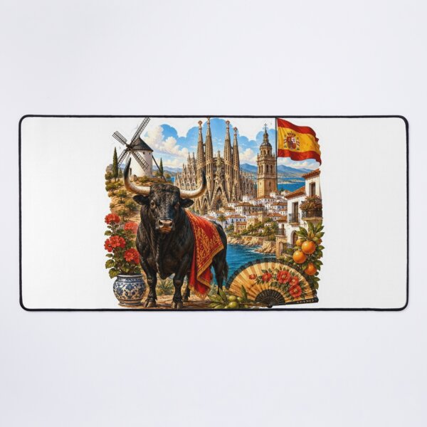 Item preview, Spanish Bull Travel Postcard designed and sold by Snurly.