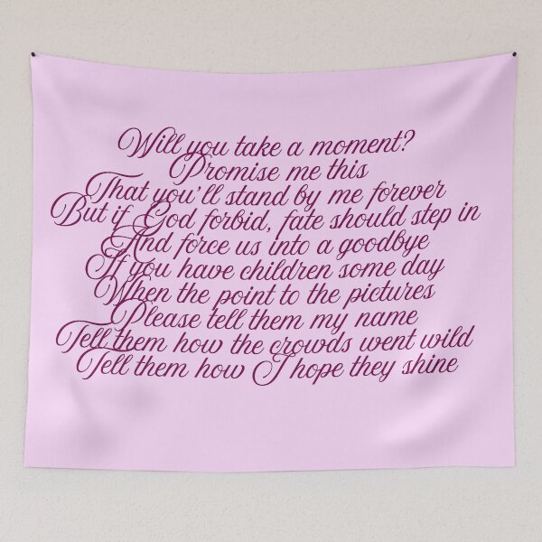 Item preview, Taylor swift will you take a moment designed and sold by kikismithshop.