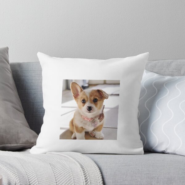 Item preview, cute Pembroke Welsh puppy  designed and sold by FawnPurpleHeart.