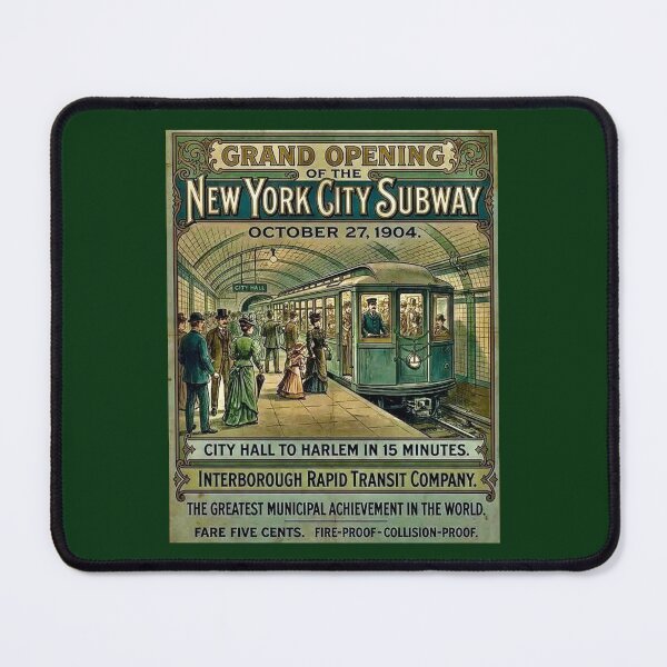 Item preview, Fantastic Old Vintage New York Subway Poster. designed and sold by Halifaxartguy.