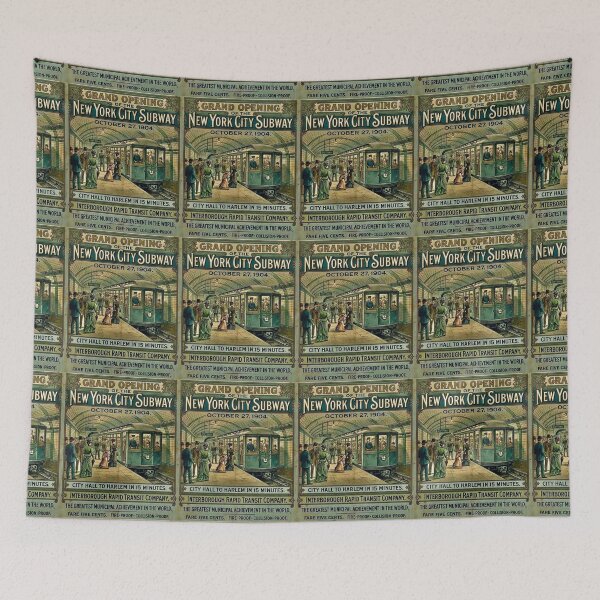 Item preview, Fantastic Old Vintage New York Subway Poster. designed and sold by Halifaxartguy.