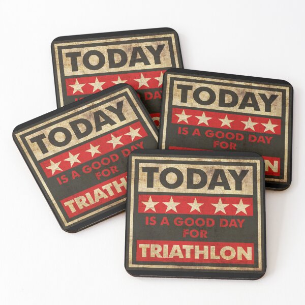 Item preview, Today Is A Good Day For Triathlon designed and sold by helenacooper.