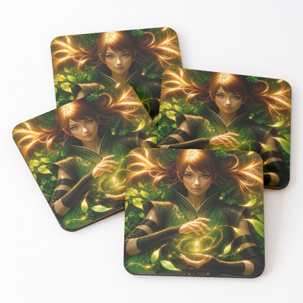 Item preview, Forest Kunoichi: Mastering the Seed of Life designed and sold by FriskyLemur.