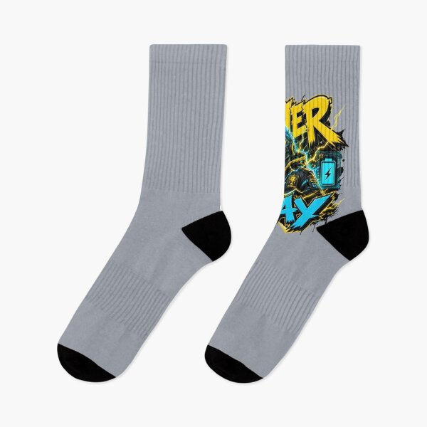 Item preview, POWER PLAY Gaming Sticker | Neon Esports Streetwear Graphic Design designed and sold by Stylestickers55.