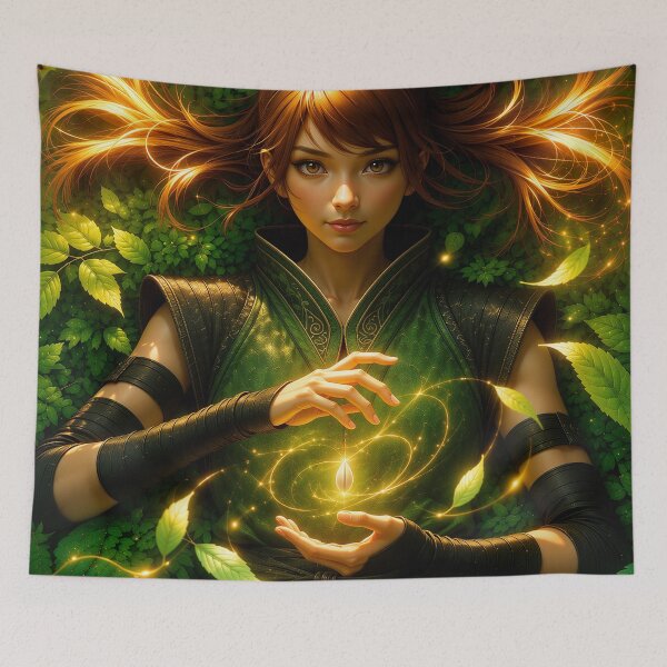 Item preview, Forest Kunoichi: Mastering the Seed of Life designed and sold by FriskyLemur.