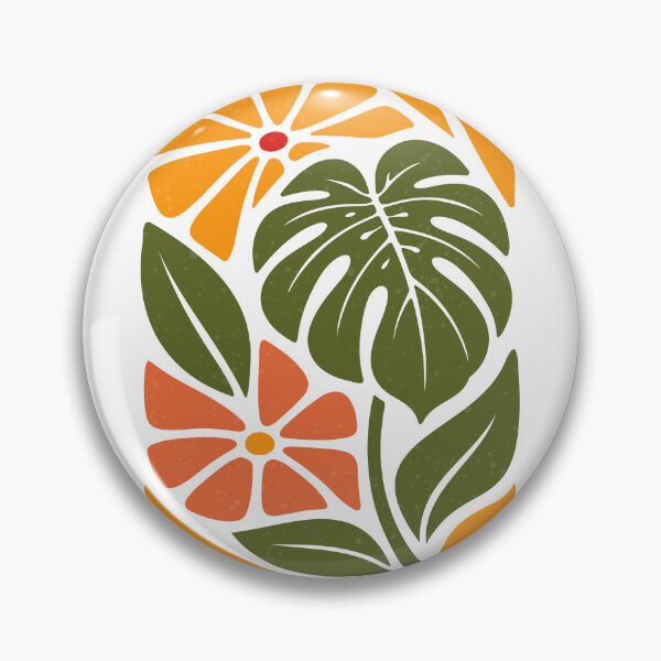 Item preview, Mid Century Modern Monstera Botanical Retro designed and sold by artCreativeColony.