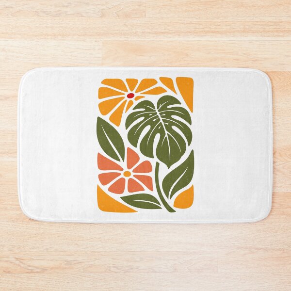 Item preview, Mid Century Modern Monstera Botanical Retro designed and sold by artCreativeColony.