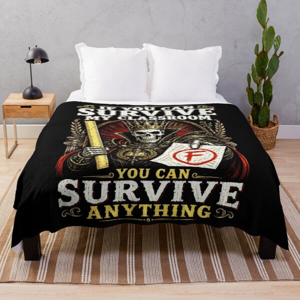 Item preview, If You Can Survive My Classroom You Can Survive Anything designed and sold by Victor Shadehorn.