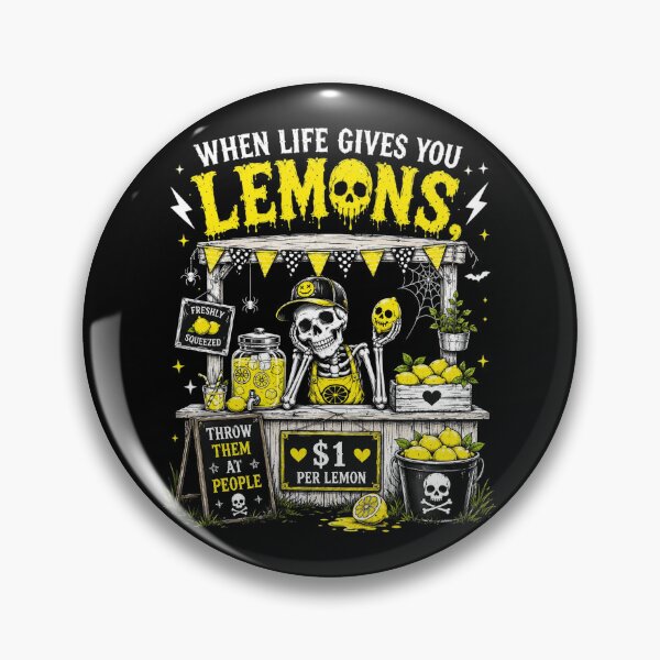 Item preview, When Life Gives You Lemons, Funny Spooky ghost, Creepy Lemonade Stand, sarcastic ghost, Skeleton Summer designed and sold by Cchotlan.