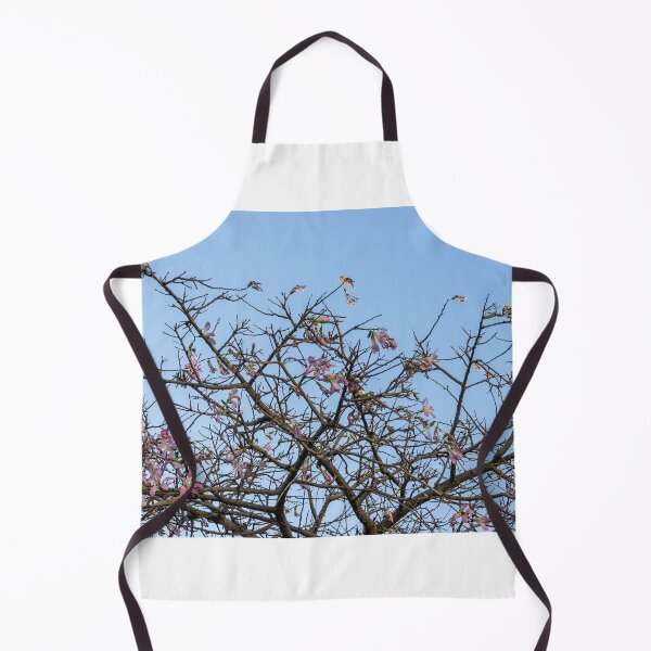 Item preview, Pink Blossom Tree Branches Against Clear Blue Sky In Early Spring Morning designed and sold by Nmallia.